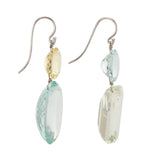 Spring ii aquamarine earrings