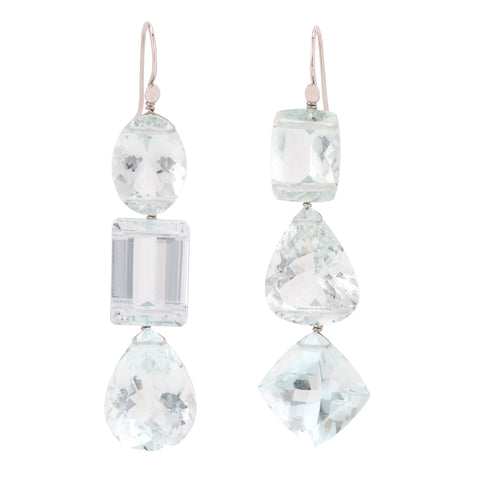 Dangle iii aquamarine earrings