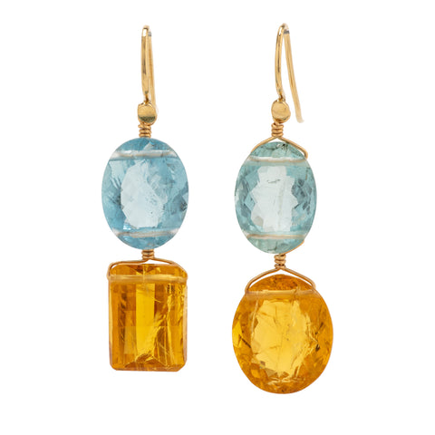 VAR II beryl earrings