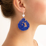 Swan ii lapis earrings