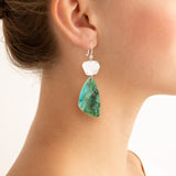 Dragonfly ii opal earrings