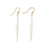 Dragonfly i mother of pearl earrings