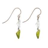 Spring ii peridot earrings