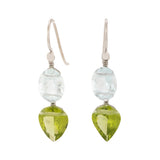 Spring ii peridot earrings
