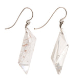 HEX I quartz earrings