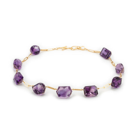 Grace ix amethyst necklace