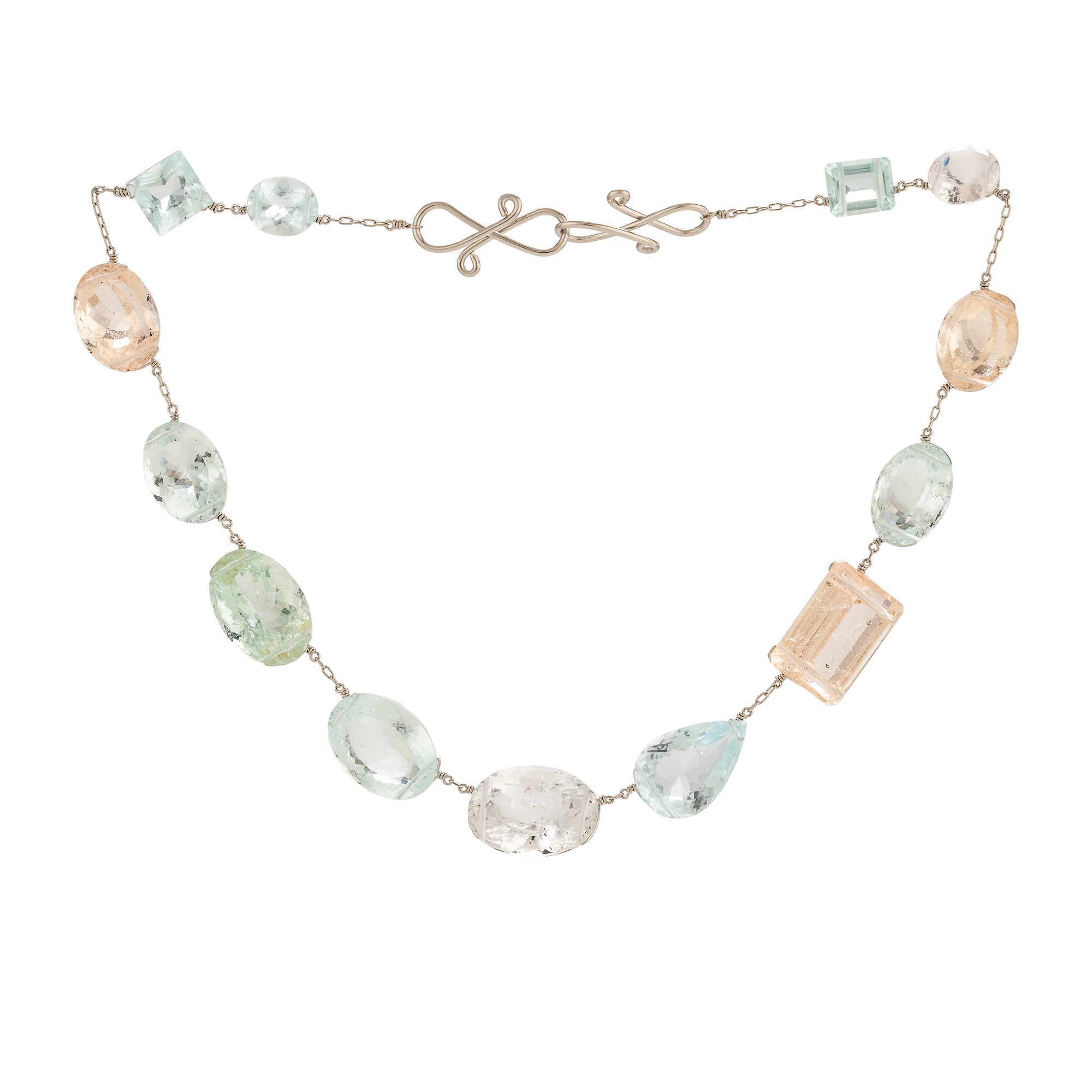 GRACE XIII aquamarine necklace