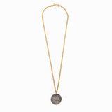 shipwreck i silver coin necklace