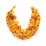 Twirl 49 Amber necklace