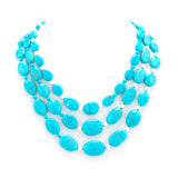 Sonoran 3 strand turquoise necklace